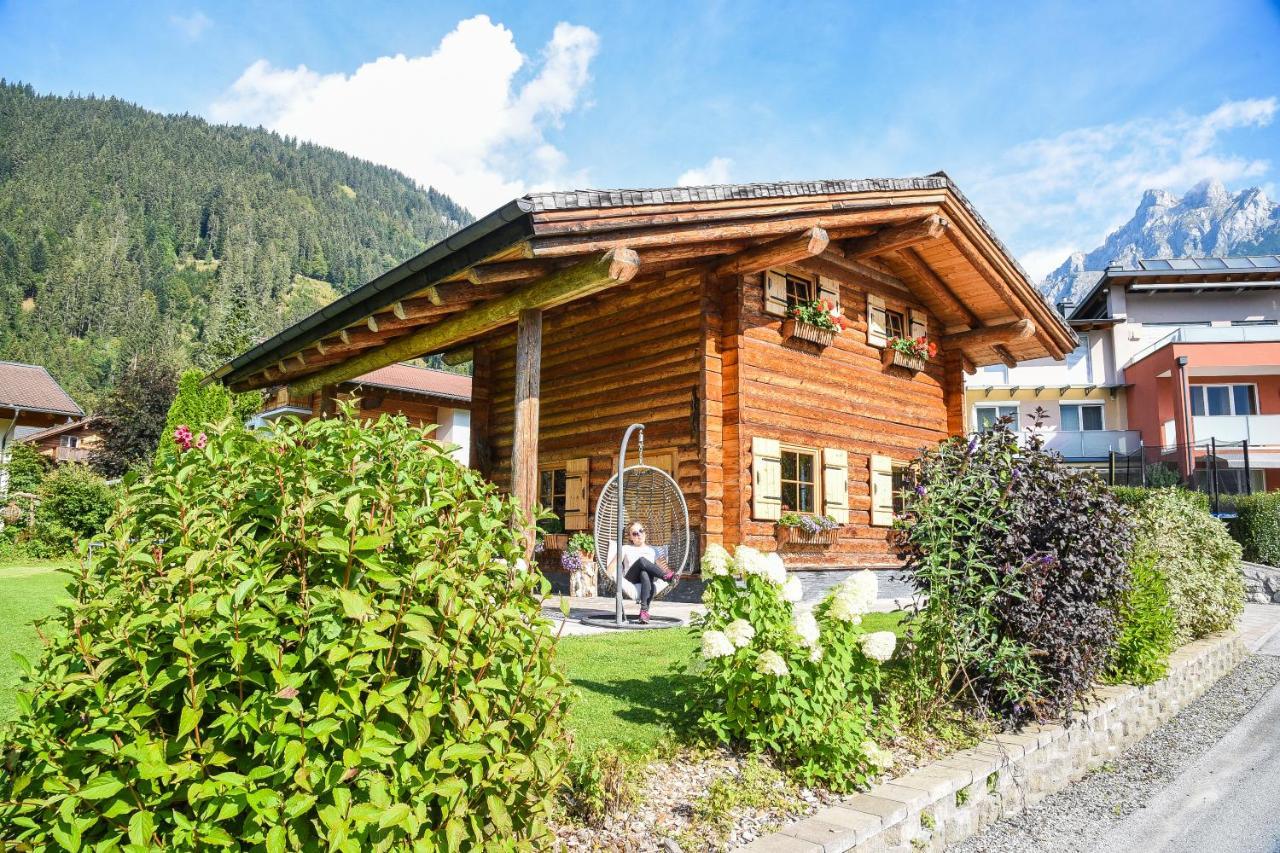 Almchalet Alpenflora Werfenweng Eksteriør billede